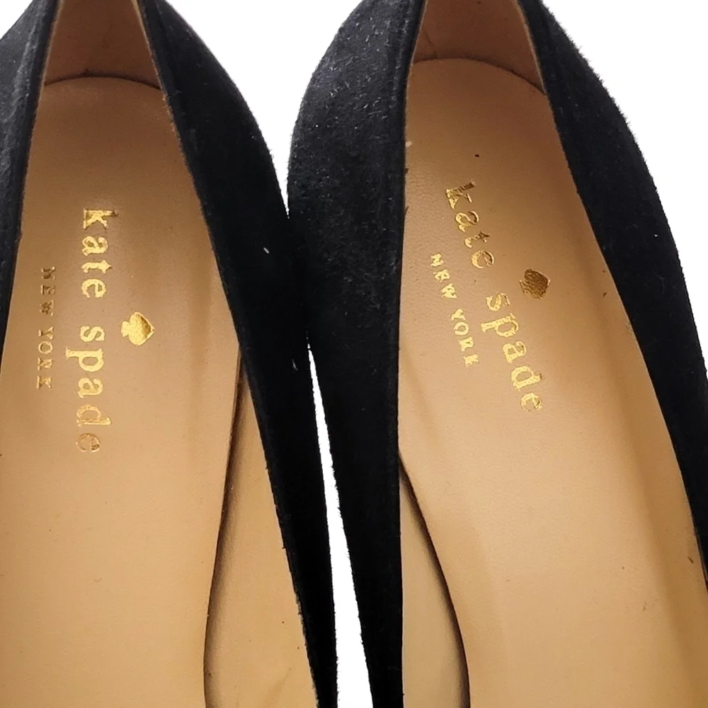 Kate spade black Pump Preppy Academia Corpcore Office Siren heels 9.5B